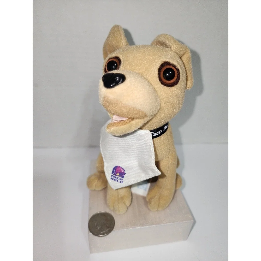 Yo Quiero Taco Bell Chihuahua Plush‎ with napkin vintage plush